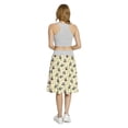 thumbnail image 5 of Women's Panda Bamboo Eating Bear Chinese A-line Printed Skirt Casual Wear, 2XL, Apple Green Black Ivory, by Ambesonne, 5 of 6