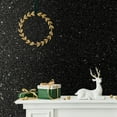 thumbnail image 4 of CHIHUT 15.7''x100'' Black Glitter Wallpaper Stick and Peel for Walls Decorative Self Adhesive Sparkle Black Glitter Wallpaper Removable Glitter Fabric Contact Paper for Cabinets Drawer Dresser Crafts, 4 of 10