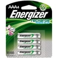 thumbnail image 2 of Rechargeable AAA Batteries, NiMH, 800 mAh, Pre-Charged, 4 Count (Recharge Power Plus) - EVENH12BP4, 2 Pack, 2 of 7