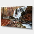 thumbnail image 2 of Crimea Waterfall in the Fall - Landscape Photo Canvas Art Print, 2 of 3