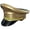 gold, variant on Retro Leather Chauffeur Hat, Vintage Captain Sailor Flat Cap for Men