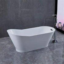 Bellaterra Home BA7529 67 in. Melun Freestanding Bathtub, White