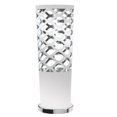 thumbnail image 1 of Radionic Hi Tech TL_CUT-T-691_RHT 6 in. Countess 1 Light White on Silver Table Lamp, 1 of 1