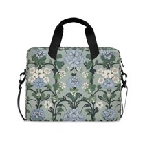 FORMRS 16" Laptop Sleeve Bag Carrying Case with Handle Travel Shoulder Briefcase, Blue Blossom