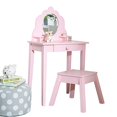 thumbnail image 1 of KidKraft Table et Tabouret de Diva Moyenne Rose, 1 of 2