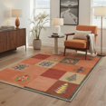 thumbnail image 2 of GENIMO 2'x6' Runner Rug, Washable Non Slip Soft Minimalist Hallway Runner for Kitchen Entryway Laundry Room, Terracotta Orange, 2 of 6