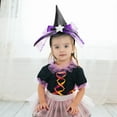 thumbnail image 2 of Fiudx Diadema de Halloween con Diseño de Sombrero de Bruja Puntiagudo, Elástica, Talla Única, Accesorio Divertido para Fiestas, Festivales, Truco o Trato, Aro con Temática de Halloween, Tamaño 23 X 1, 2 of 4