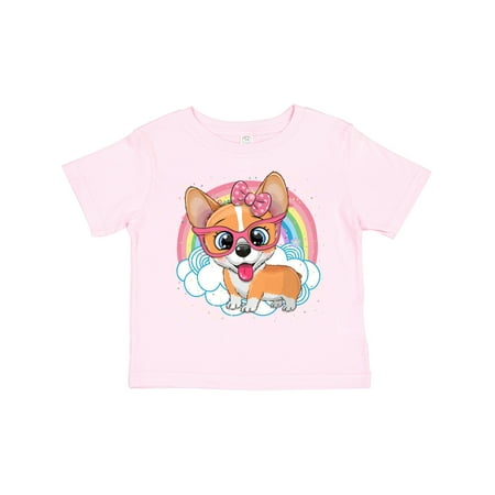 

Inktastic Corgi Gifts Dog Lover Gift Toddler Toddler Girl T-Shirt