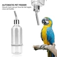 thumbnail image 2 of Greensen Automatic Pet Rabbit Feeder Parrot Bird Water Feeding Bottle with Stainless Steel Ball Nipple, Rabbit Feeder,Pet Feeder, 2 of 8