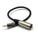 thumbnail image 2 of Cable Adaptador de 3,5 Mm XLR 1 Pie Adaptador XLR Estéreo 3,5 Mm 1/8 uxiliar AUX Auriculares Conector de sonido C shamjiam, 2 of 9