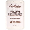Shea Moisture 100% Virgin Coconut Oil Shea Butter Soap 8 oz (Pack of 4)