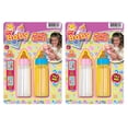 thumbnail image 1 of JA-RU Magic Baby Doll Bottles (2 Packs of 2 Bottles) Milk Bottle and Juice Bottle, Baby Doll Accessories. Set with 2 Bottles. 701-2, 1 of 5