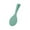 Mint Green, variant on Rice Spoon Paddle Standing, Silicone Standing Rice Spatula with Non-Stick Paddle, Heat Resistant Rice Cooker Spoon, Serving Spoon for Grains XKHZJL