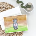thumbnail image 2 of Goat Watercolor Greeting Cards and Envelopes Pack of 8, 2 of 2