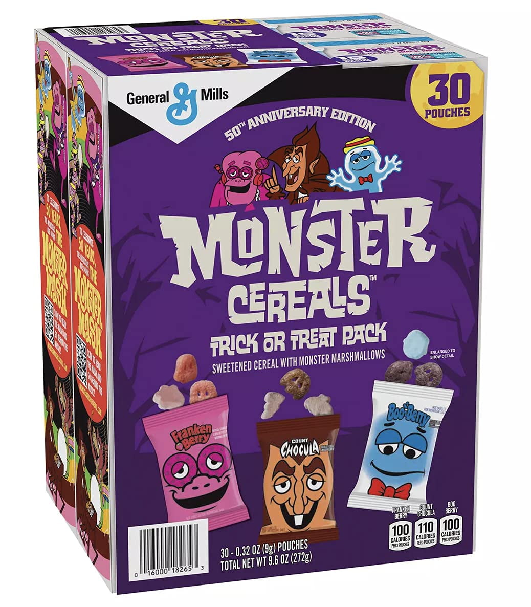 Big G Monster Cereals Treat or Treat Pouches (30 Count)