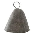 thumbnail image 2 of Sombrero de Sauna de Fieltro Perfecl Gris, 2 of 5