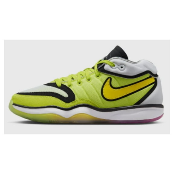 Nike Men's Air Zoom GT Hustle 2 Basketball Shoes, Green/Black, Size 13