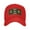 Red, variant on U.S. Army Sergeant First Class Sandwich Cap Unisex Adjustable Adult Baseball Caps Casquette Hats Flat Cap