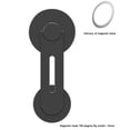 thumbnail image 3 of Magnetic Phone Holder for Laptop – 360° Adjustable Side Mount for iPhone 17/16/15/14/13/12, Foldable 2-in-1 Stand for Desk & Monitor, Portable Computer Expansion Bracket, Silver/Black/Grey, 3 of 6