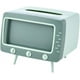 thumbnail image 1 of Soporte de visualización de teléfono móvil 2 en 1 y caja de pañuelos para TV: linda y vintage, caja dispensadora de pañuelos faciales retro creativa con soporte para teléfono, para el hogar, 1 of 5