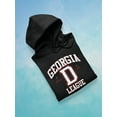 thumbnail image 3 of Georgia D League Sports Style Hoodie Men -Image by Shutterstock, Male 5X-Large, 3 of 4