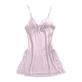 thumbnail image 5 of TinyBloomm Nightshirts for Women plus Size Women's Lace Sleeveless Nightgown Soft Sleepwear Comfortable Elegant Nightwear For Ladies Relaxing Pajamas, Size XXXL, 5 of 5