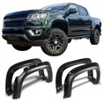 thumbnail image 3 of Ikon Motorsports Compatible with 2015-2022 Chevrolet Colorado 5'1" (Exclude ZR2 ) Pocket Style Fender Flares Textured Black ABS, 3 of 4