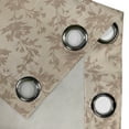 thumbnail image 4 of Ambesonne Grommet Curtain, , 50"x96", Eggshell and Warm Taupe, 4 of 5