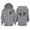 AB970 Grey, variant on Kids Girls Hoodies Coat Rugby Print Long Sleeve Hooded Jacket Breathable Teen Child Outdoor Wear Zip Up Outerwear Black Size 3-4 Years