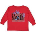thumbnail image 3 of Inktastic No Excuse for Child Abuse April Child Abuse Prevention Month Boys or Girls Long Sleeve Toddler T-Shirt, 3 of 5