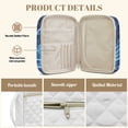 thumbnail image 3 of FOR U DESIGNS Wolf Pattern Bible Case Handbag with Handle Quilted Bible Holder Case Bible Journaling Supplies Bible Carrier Tote Bag for Bible Study/Daily Use, 3 of 7