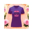 thumbnail image 2 of Playera Blusa Con Frase Existe Una Mujer Perfecta, Ella Es Mi Mama Dia De Las Madres 10 De Mayo Color Morado Talla Chica Marca Emil SaEs, 2 of 4