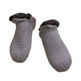 thumbnail image 1 of 1 Pair Slipper Sock Comfortable Fine Craftsmanship Breathable Large Size Winter Lazy Sock Shoes for Home, 1 of 9