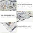 thumbnail image 5 of FORMRS Womens Scarf Winter Soft Long Big Warm Shawls Wrap Tassel Scarves, Light Blue Mountain, 5 of 9