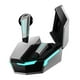thumbnail image 2 of Auriculares Bluetooth Auriculares Inalámbricos Bluetooth Para Juegos Auriculares Manos Libres Plata Gris, 2 of 8