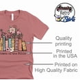 thumbnail image 4 of Women of The Bible Shirt, Christian Tee Unisex Casual Short Sleeve (Mauve-2X Large), 4 of 7