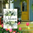 thumbnail image 6 of Welcome Flower Garden Flag 12x18 Inch Double Sided,Small Garden Yard Flag for Outside,Spring Garden Flag for Outdoor Decoration, 6 of 6