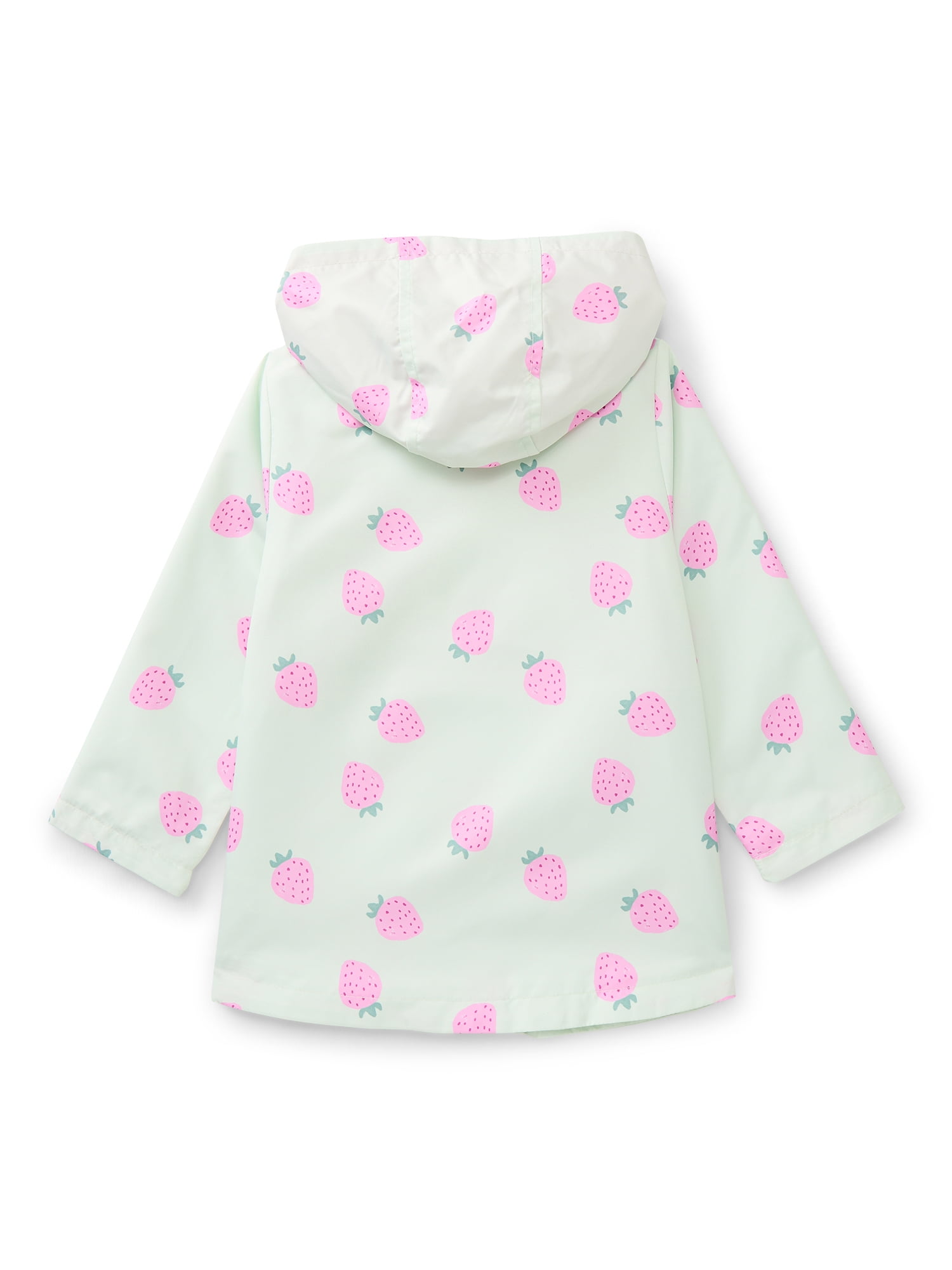 Carter's Child of Mine Toddler Girl Print Rain Jacket with Hood, Sizes 12M-5T