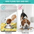 thumbnail image 4 of Exotic Pineapple Print Pet Feeding Mat, Durable Waterproof Dog Food Mat with Absorbent, Non-Slip, Quick Dry, Easy Clean Features for Pet Feeding Area, 4 of 7