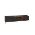 thumbnail image 1 of Mesa de TV Kessa Muebles Narev Negro, 1 of 6