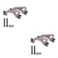 thumbnail image 3 of Youkk Car s Performance 5 inch Mild Steel Exhaust Split Flange Flat Oval Replacement Style A 2Set, 3 of 6