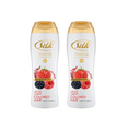 thumbnail image 3 of Silk Color Safe Shampoo and Conditioner with Berry Extracts: Moisturizing & Strengthening for Dry Weak Hair, Anti-Fade Vibrancy, Shine Boost, Gentle Daily Care, 13.6 fl oz Each, 6 Pack, 3 of 5