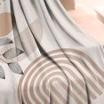 thumbnail image 3 of Boho Bohemian Art Blanket,Comfortable Soft Flannel Throw Blanket,All Season,Warm Lightweight Blankets for Sofa Bed Couch Living Room Chair,50"x60"(130x150cm), 3 of 4