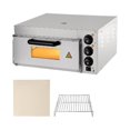 Commercial Electric Pizza Oven 14" Single Deck Layer 1300/2000W with