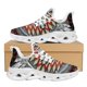 thumbnail image 1 of Zapatillas deportivas de malla con estampado tribal africano para mujer, cómodas, con plataforma y cordones, ligeras, para mujer, 1 of 6