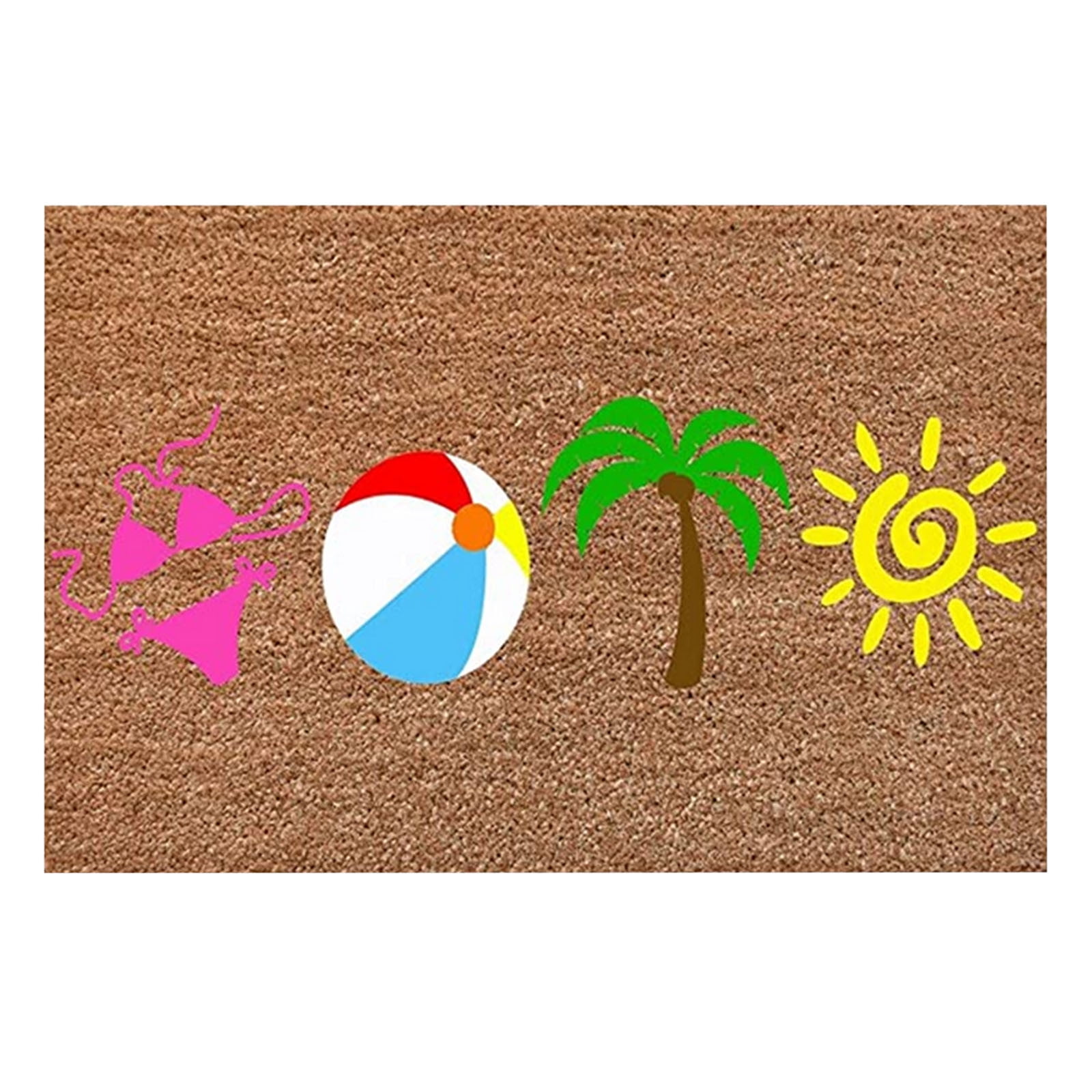 Indoor and Outdoor Doormats Traps Mud and Water, NonSlip LowProfile