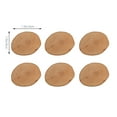 thumbnail image 2 of MRLESS 40pcs Wooden Wedding Circle Table Scatter Decorations DIY Crafts 3-4cm Size, 2 of 6