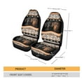 thumbnail image 7 of Kuiaobaty 2 Pcs Vehicle Seat Covers Seat Cover American Tribal Dachshund Dog Pattern Comfortable Automotive Seat Cushions Cover Interior Decoration Fit Most Car Sedan Van Truck, 7 of 7