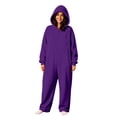 thumbnail image 5 of HNMKIU Men's Jumpsuit For Everyday Comfort And Mobility With Lightweight Featuring A Relaxed Fit Solid Color And Full-Length Designed For Wear And Versatile Seasonal Use Purple - L, 5 of 8