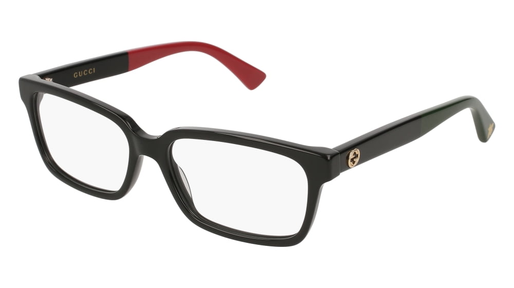 red gucci eyeglasses